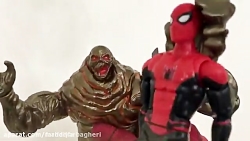 وقتی مرد عنکبوتی با اکشن فیگو...