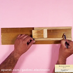ساخت دستگاه تراش یا خراطی چوب به 2 روش