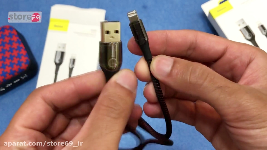 بررسی کابل شارژ آیفون باسئوس م...