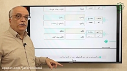 ویدیو حل تمرین درس 3 عربی دهم