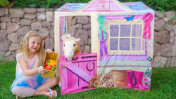 ناستیا :: ساختن خانه برای اسب...