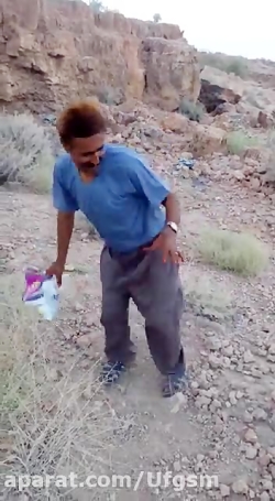 رقص شاپور خنده دار