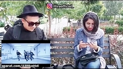 ریکشن مردم ایران به بی تی اس
