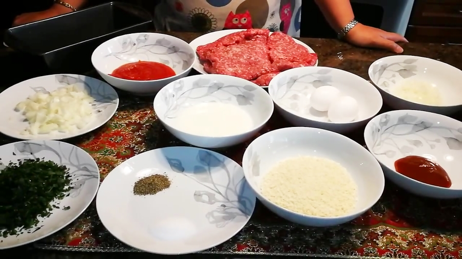 آشپزخانه فریبا - رولت گوشت خوشمزه