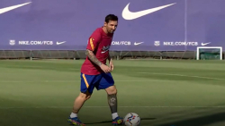 ویدیویی که بارسلونا از تمرین ا...