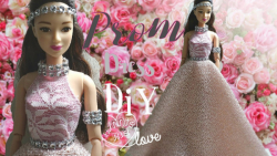 آموزش دوختن لباس برای باربی