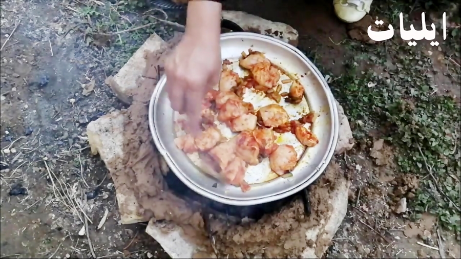 آشپزی محلی ایرانی - طرز تهیه آلو چالو عشایری