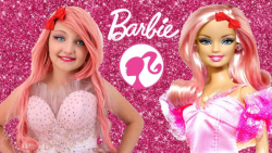 میکاپ و لباس به سبک باربی