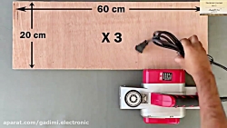 ساخت سنباده چوب90درجه
