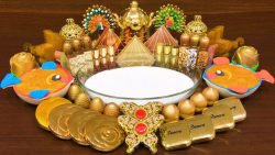 اسلایم میکاپ  تم طلایی