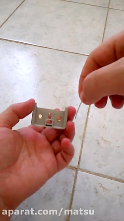 نصب درست فنر ماشین موزر moser 1400