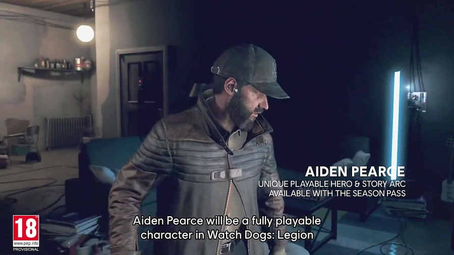 Watch Dogs: Legion - Aiden Pearce Teaser Trailer