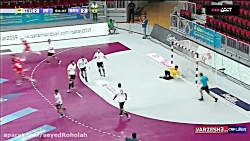 خلاصه بازی هندبال ایران 26 - بحرین 29
