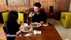 غذا خوردن پسرا در شرایط مختلف....