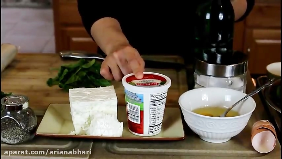 طرز تهیه پای اسفناج (یونانی)