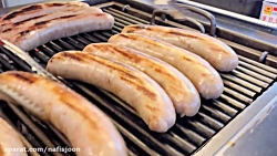 هات داگ پنیر موتزارلا سوسیس کب...