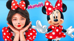 میکاپ و لباس به سبک مینی موس