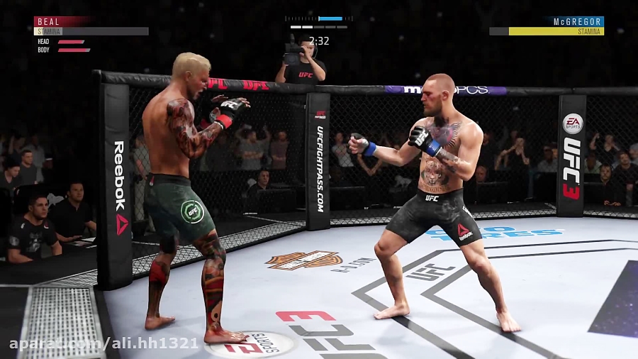 باگ UFC۳ در PS4 حتما ببینید