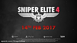 تریلر بازی Sniper Elite 4 Deluxe Edition