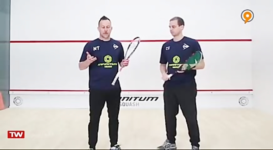 فورهند زدن در اسکواش