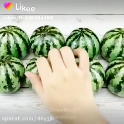 به شکل هندوانه