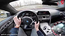 رانندگی پر سرعت BMW در جاده های آلمان