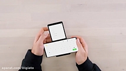 جعبه گشایی گوشی ال جی وینگ