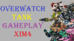 overwatch tank(sigma,roadhog,zarya) gameplay with xim4