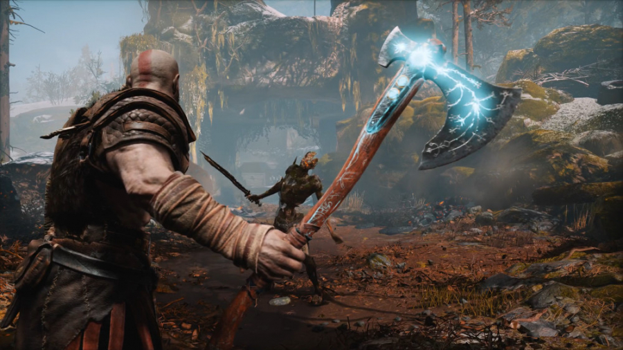گاد آو وار 4 ( خدای جنگ ) پلی استیشن 4 پرو - God of War Gameplay ...