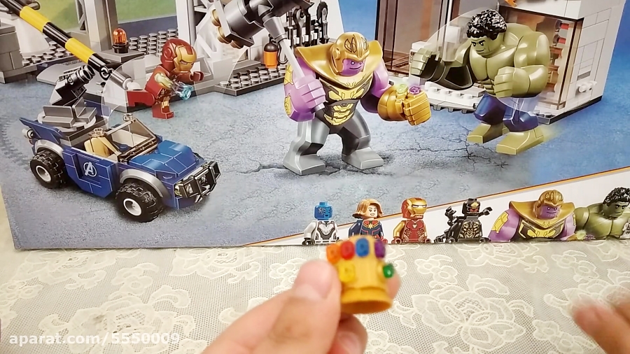 لگو  تانوس همراه با دستکش ابدی...