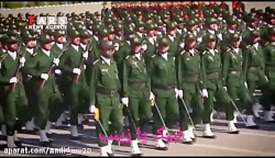 رژه حماسی سپاه ایران با زیرنویس