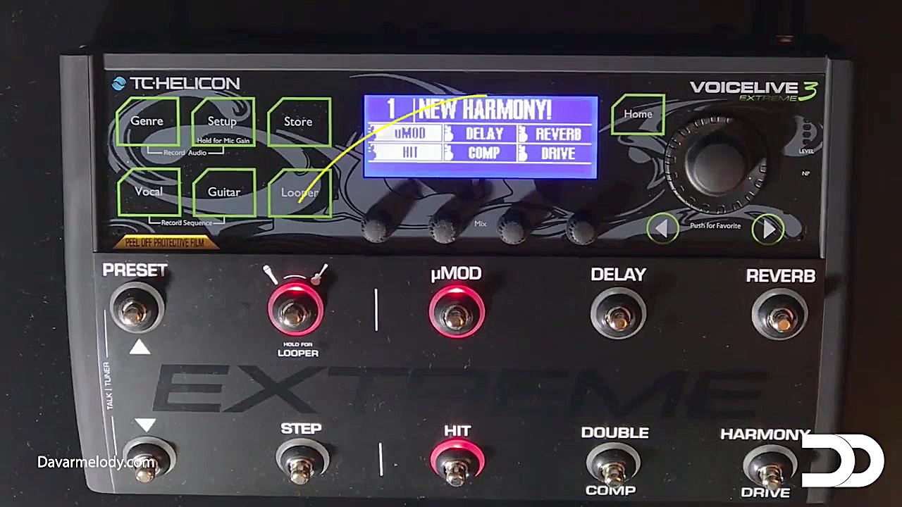 معرفی پردازنده صدا تی سی هلیکان TC-Helicon VoiceLive 3 Extreme | داور ملودی زمان219ثانیه