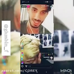 لایو شکیب با حسین جکر