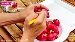 آموزش میوه آرایی و تزیین هنرمن...