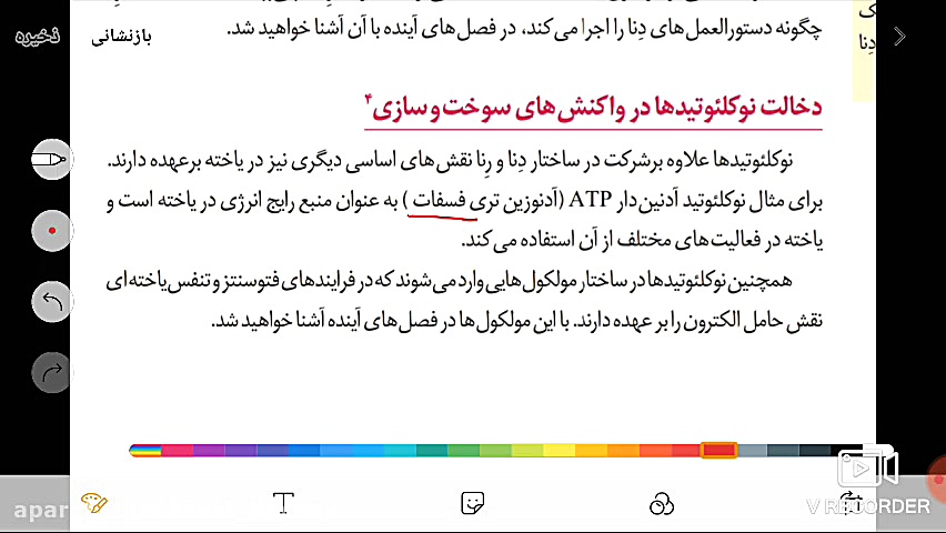 انواع RNA، ژن و نقش نوکلئوتیدها آزمایش بلوغ ریوی جنین