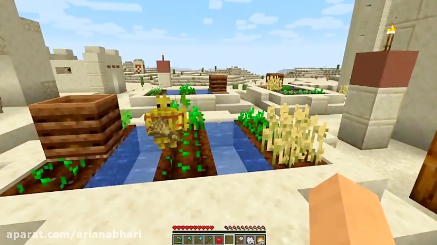 گیم پلی Straw Golem Reborn در ماین کرافت