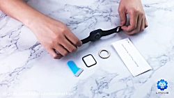 گلس فول کاور شفاف و مات اپل واچ 38/42/40/44 میلیمتر برند Lito