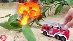 ماشین بازی با ماشین آتش نشانی...