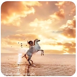 کلیپ عاشقانه "خوشا آندم ک...