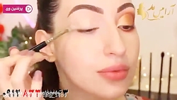 آموزش روش میکاپ غلیظ برای علاق...