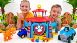 ولاد و نیکی  وسایل بازی کارتون...