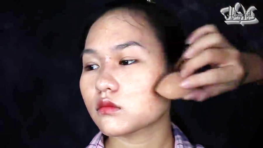 آموزش آرایش صورت - قبل و بعد از آرایش
