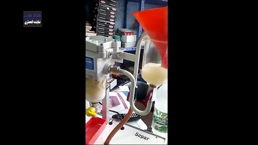 آزمایش نحوه عملکرد سپار فیلتر دکتر پوست