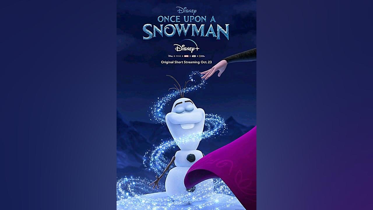 انیمیشن جدید فروزن با نام Once upon snow man روزگار آدم برفی زمان24ثانیه