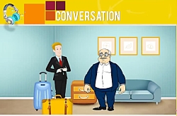 انیمیشن Conversation درس 4 زبان انگلیسی نهم