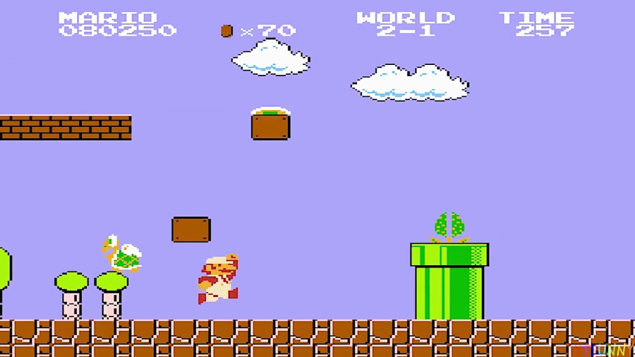 گیم پلی کامل بازی سوپر ماریو(Super Mario Bros)