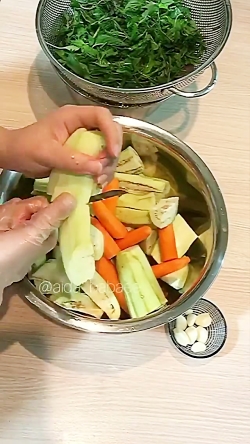 طرز تهیه ترشی لیته