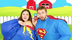 ساشا و مکس  ساشا تبدیل به سوپر...