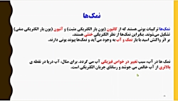 علوم نهم بخش دوم (آخر) فصل دوم ، رفتار اتم ها با یکدیگر