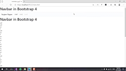 قسمت 13 آموزش Bootstrap کار با Navbar بخش دوم